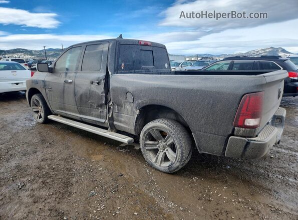1C6RR7HT3GS238371 2016 RAM 1500 Black Հետևի ձախ