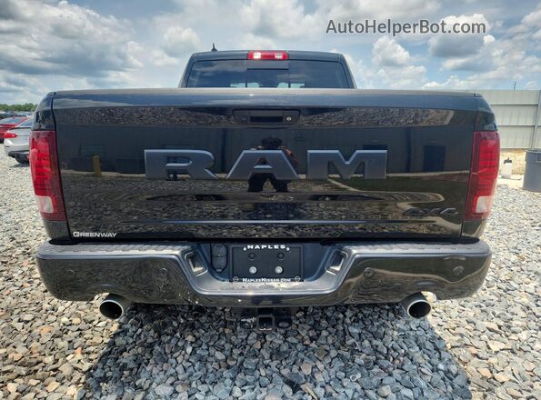 1C6RR7HT9JS125046 2018 RAM 1500 Black Հետևի տեսք