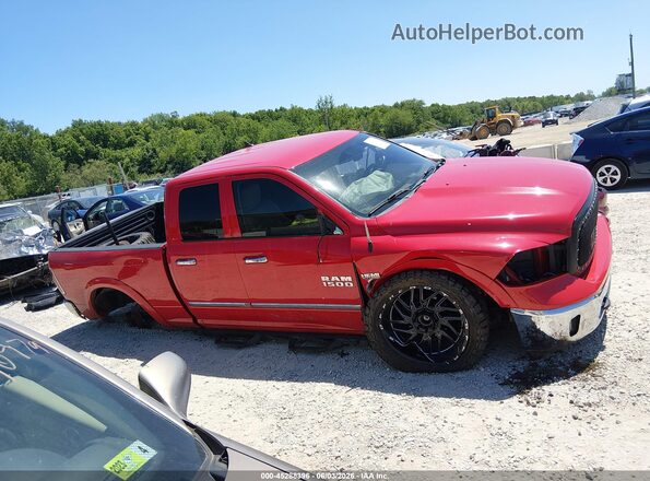 1C6RR7JT2GS123240 2016 RAM 1500 Red Սալոնի 360 աստիճան տեսք