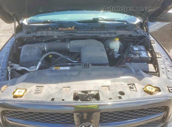 1C6RR7KG0GS215108 2016 RAM 1500 Black Rear interior view