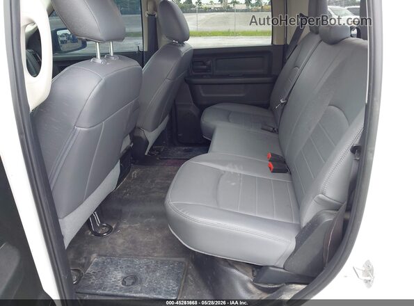 1C6RR7KG4JS294239 2018 RAM 1500 White VIN კოდის სტიკერის ხედი
