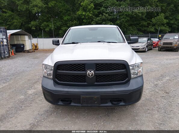 1C6RR7KG4JS306678 2018 RAM 1500 White Instrument cluster view