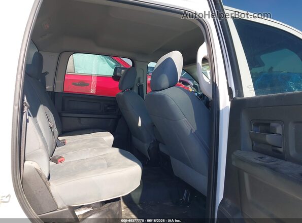 1C6RR7KG6JS266829 2018 RAM 1500 White VIN კოდის სტიკერის ხედი