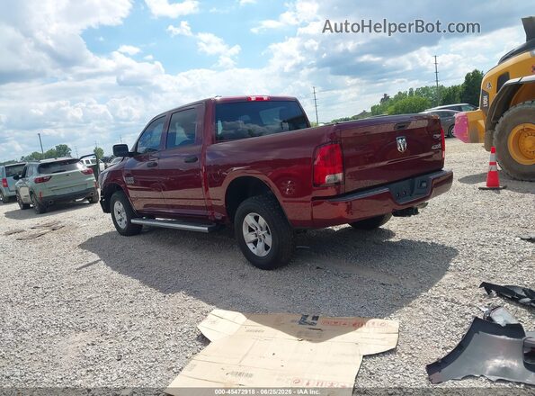 1C6RR7KG7GS410378 2016 RAM 1500 Maroon Rear left