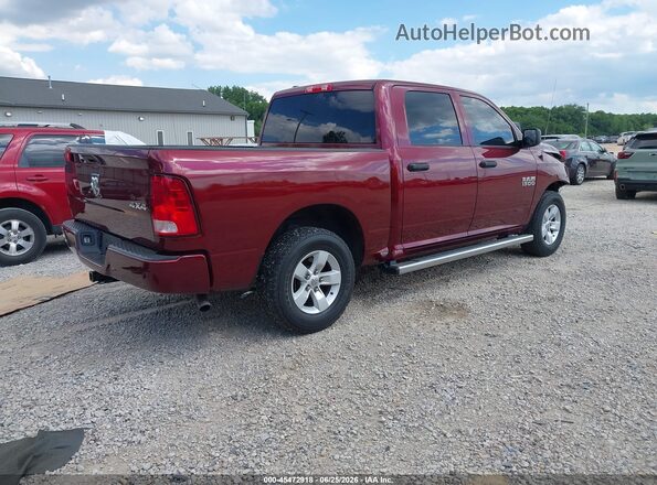 1C6RR7KG7GS410378 2016 RAM 1500 Maroon Rear right