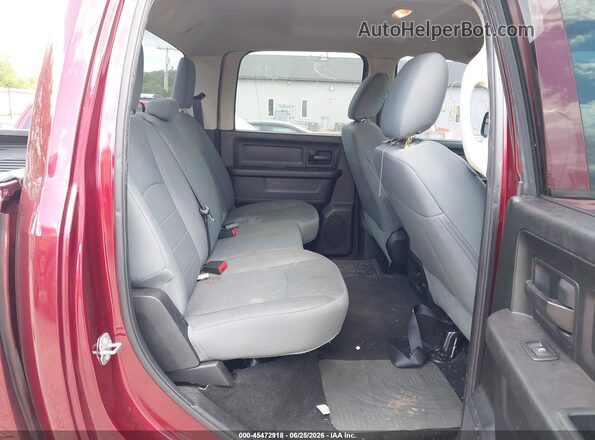 1C6RR7KG7GS410378 2016 RAM 1500 Maroon VIN sticker view