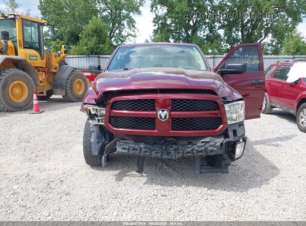 1C6RR7KG7GS410378 2016 RAM 1500 Maroon Front view