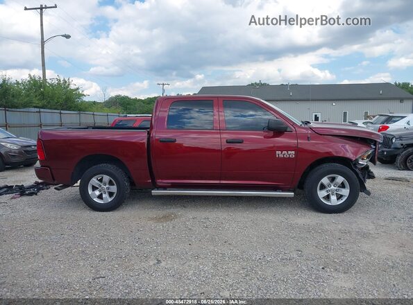 1C6RR7KG7GS410378 2016 RAM 1500 Maroon 360 interior view