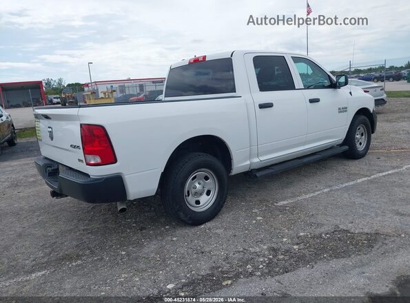 1C6RR7KG7JS291528 2018 RAM 1500 White უკანა მარჯვენა