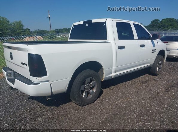 1C6RR7KG9JS257977 2018 RAM 1500 White Trasero derecho