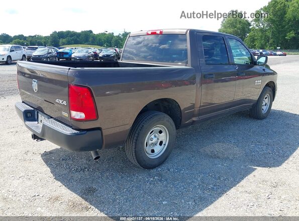 1C6RR7KG9JS293135 2018 RAM 1500 Brown უკანა მარჯვენა