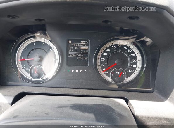 1C6RR7KG9JS293135 2018 RAM 1500 Brown უკანა სავარძლების ხედი