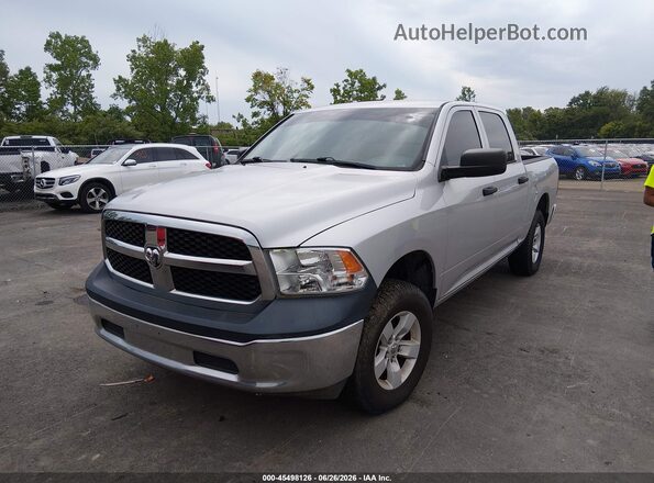 1C6RR7KM0GS206222 2016 RAM 1500 Silver Front left