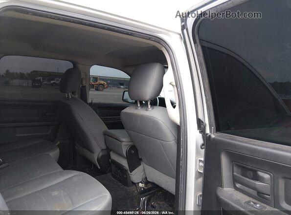 1C6RR7KM0GS206222 2016 RAM 1500 Silver VIN sticker view
