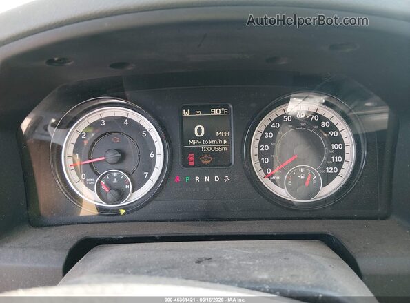 1C6RR7KT0HS834127 2017 RAM 1500 White Հետևի նստատեղերի տեսք