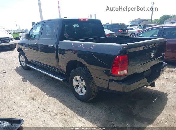 1C6RR7KT1JS222590 2018 RAM 1500 Black უკანა მარცხენა