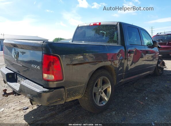 1C6RR7KT2GS173263 2016 RAM 1500 Gray Trasero derecho