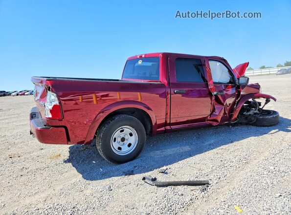 1C6RR7KT3JS326594 2018 RAM 1500 Red Trasero derecho