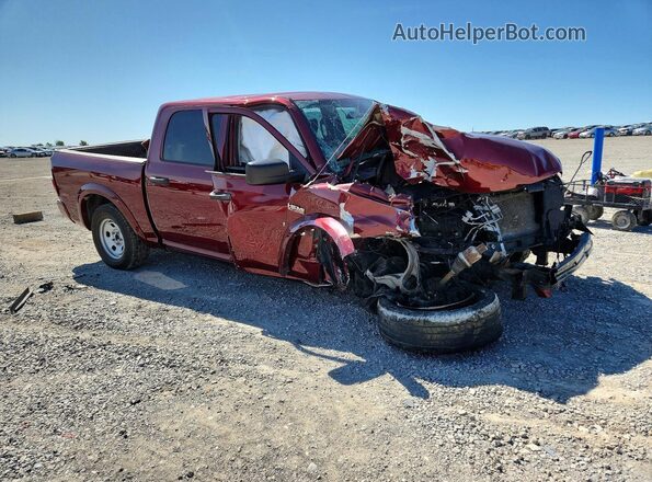 1C6RR7KT3JS326594 2018 RAM 1500 Red Delantero derecho