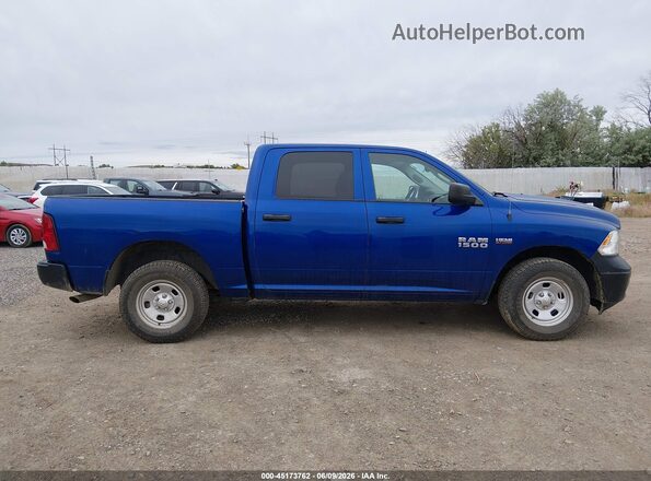 1C6RR7KT4GS348984 2016 RAM 1500 Blue უკანა სალონის ხედი
