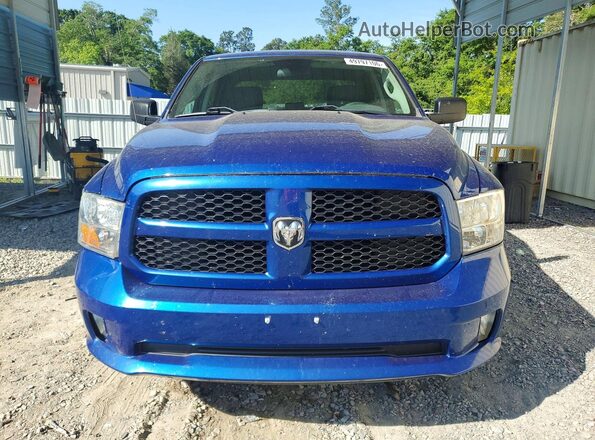 1C6RR7KT6JS295891 2018 RAM 1500 Blue Widok z przodu