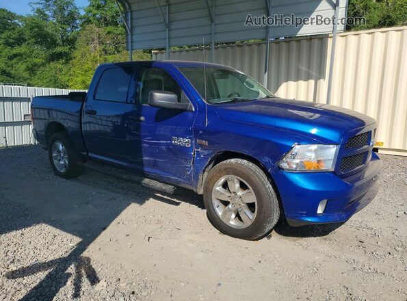 1C6RR7KT6JS295891 2018 RAM 1500 Blue Przód prawy