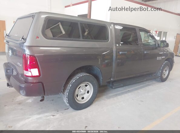 1C6RR7KT6JS348234 2018 RAM 1500 Gray უკანა მარჯვენა
