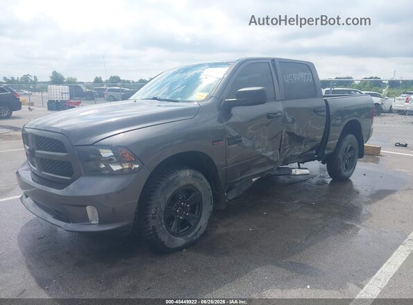 1C6RR7KT9KS502579 2019 RAM 1500 CLASSIC Gray Առջևի ձախ երեք քառորդ տեսարան