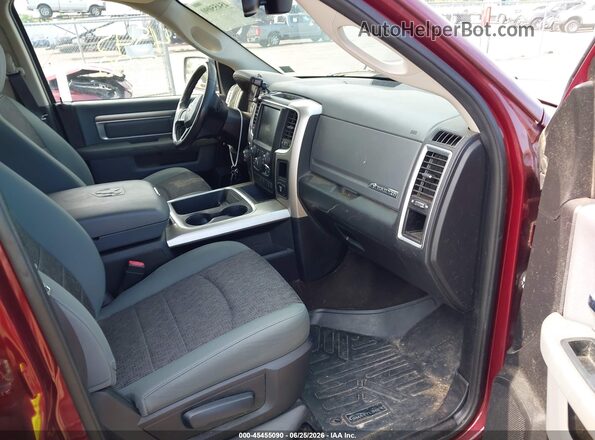 1C6RR7LG0GS188913 2016 RAM 1500 Burgundy Front interior view