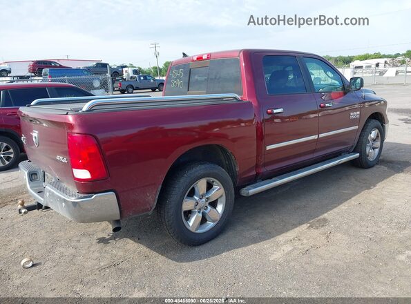 1C6RR7LG0GS188913 2016 RAM 1500 Burgundy Rear right
