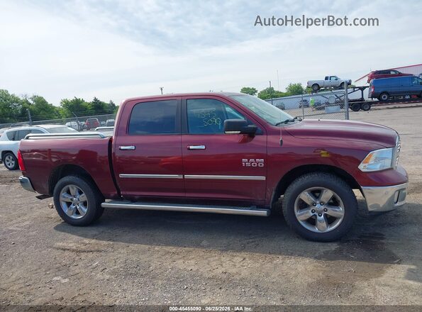 1C6RR7LG0GS188913 2016 RAM 1500 Burgundy Rear interior view