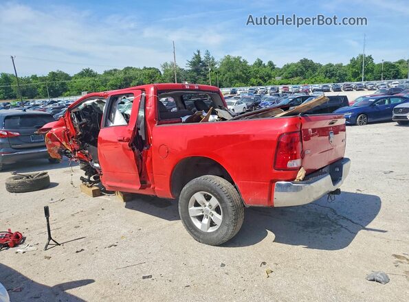 1C6RR7LG1MS581427 2021 RAM 1500 Красный Задняя левая четверть