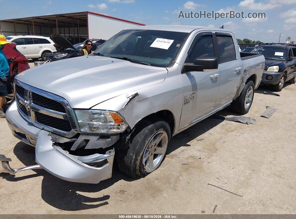1C6RR7LG2KS595897 2019 RAM 1500 CLASSIC Silver Front left