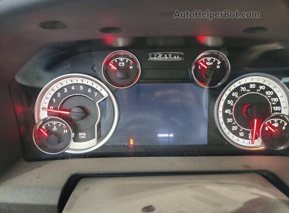 1C6RR7LG4HS810480 2017 RAM 1500 Black Սարքավորումների վահանակի տեսք