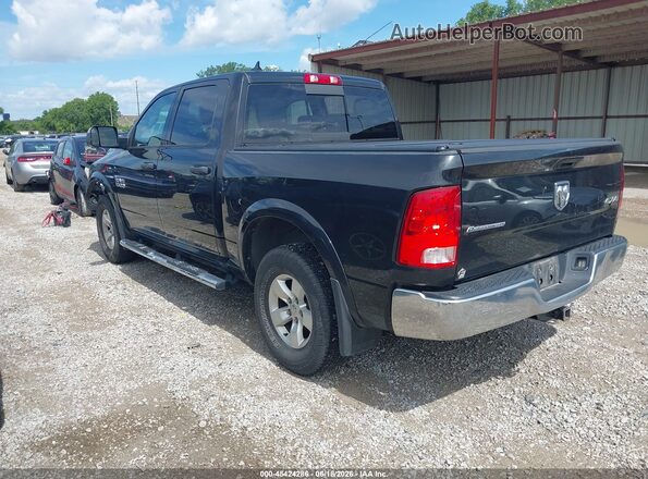 1C6RR7LG4JS141052 2018 RAM 1500 Black Tył lewy