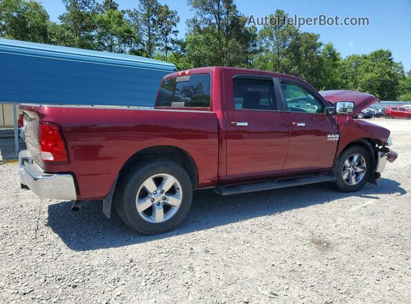 1C6RR7LG5GS364015 2016 RAM 1500 Maroon Trasero derecho