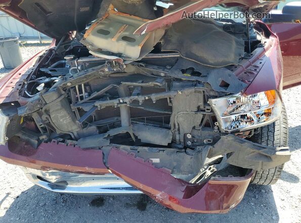 1C6RR7LG5GS364015 2016 RAM 1500 Maroon Vista interior trasera