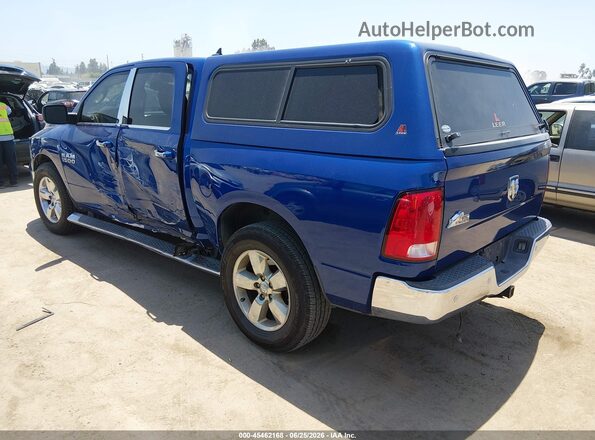 1C6RR7LG6GS387819 2016 RAM 1500 Blue Trasero izquierdo