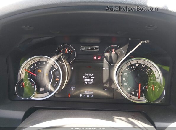 1C6RR7LG6GS387819 2016 RAM 1500 Blue Vista de los asientos traseros