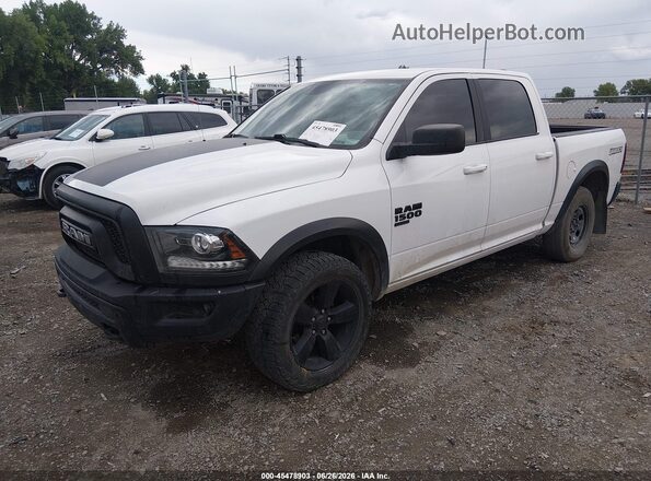 1C6RR7LG7KS720442 2019 RAM 1500 CLASSIC White Передня ліва чверть