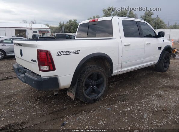 1C6RR7LG7KS720442 2019 RAM 1500 CLASSIC White Задня права чверть