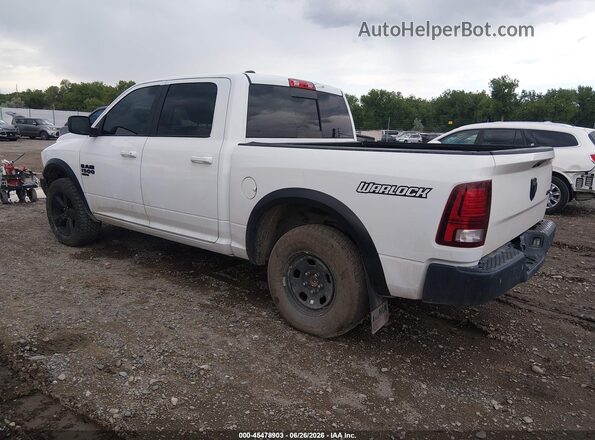 1C6RR7LG7KS720442 2019 RAM 1500 CLASSIC White Задня ліва чверть