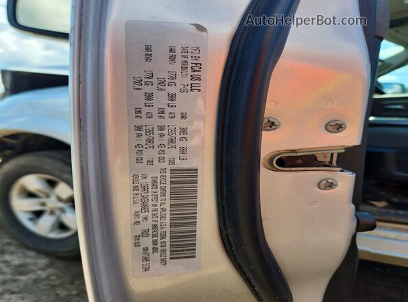 1C6RR7LGXGS408025 2016 RAM 1500 Silver Вид підкапотного простору