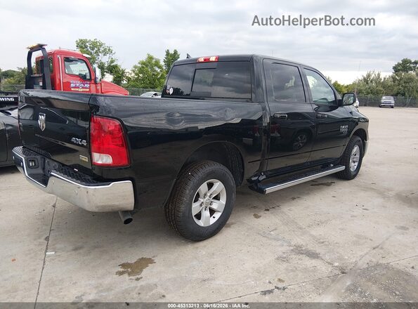 1C6RR7LGXKS634347 2019 RAM 1500 CLASSIC Черный Задняя правая четверть
