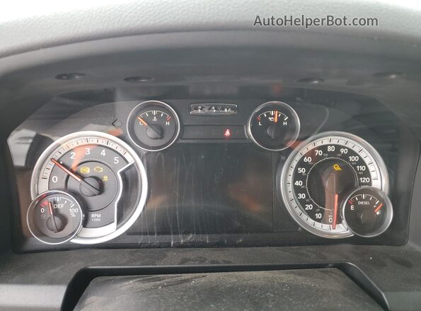 1C6RR7LM0GS192949 2016 RAM 1500 White Vista del cuadro de instrumentos