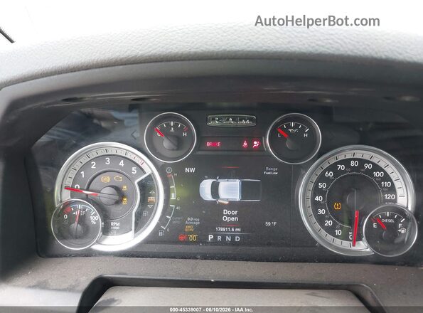 1C6RR7LM8GS205351 2016 RAM 1500 Black Вид задніх сидінь