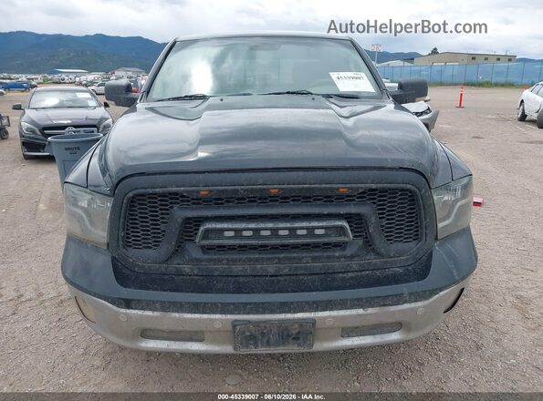 1C6RR7LM8GS205351 2016 RAM 1500 Black Вид задньої частини салону