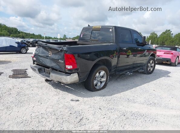 1C6RR7LM8GS331452 2016 RAM 1500 Черный Задняя правая четверть