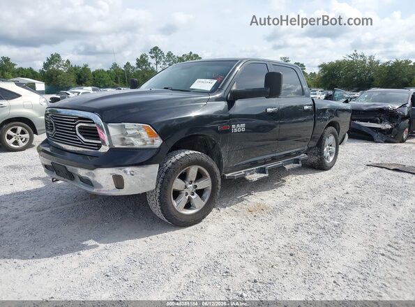 1C6RR7LM8GS331452 2016 RAM 1500 Черный Передняя левая четверть