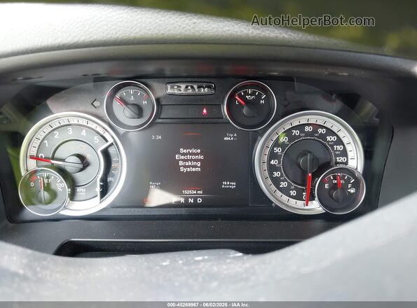 1C6RR7LM8HS880425 2017 RAM 1500 Dark Blue Հետևի նստատեղերի տեսք